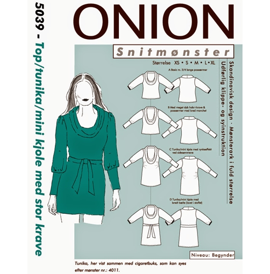 Onion 5039 Snitmønster